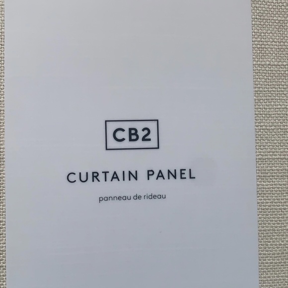 100% cottonBlackout 2 curtains panels - Picture 4 of 4